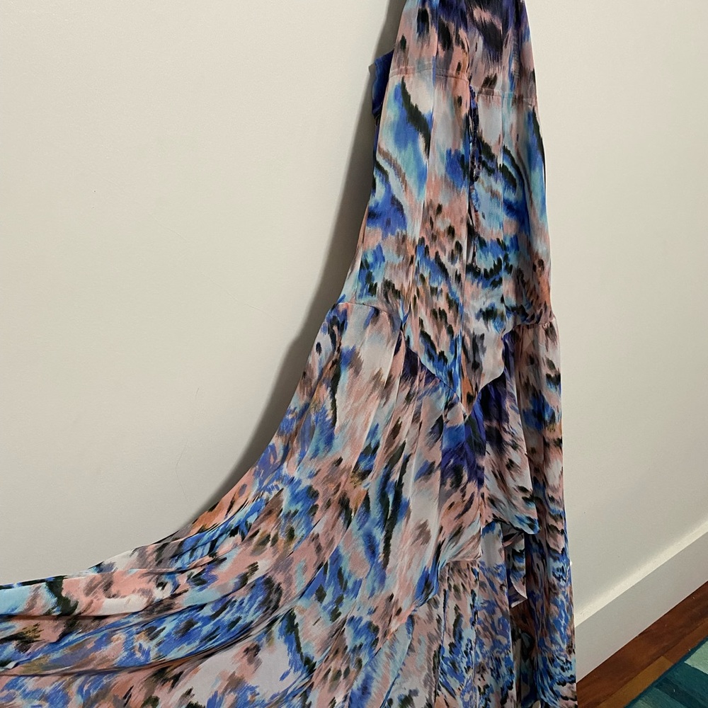 Beulah Style high low maxi dress